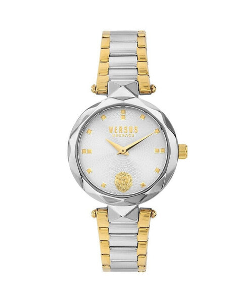 Women's Two-Hand Quartz Covent Garden Gold-Tone, Silver-Tone Stainless Steel Bracelet 36mm