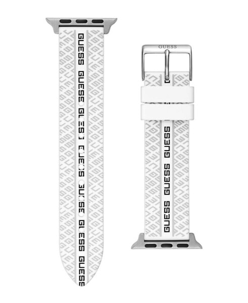 Часы Guess White Silicone Apple Watch Strap 38 40mm