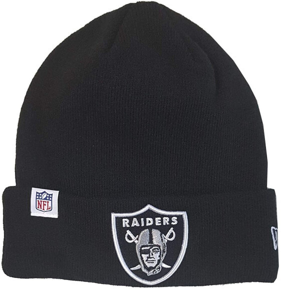 New Era NFL Beanie American Football Hat Winter Patriots Seahawks Raiders Chiefs 49ers Black