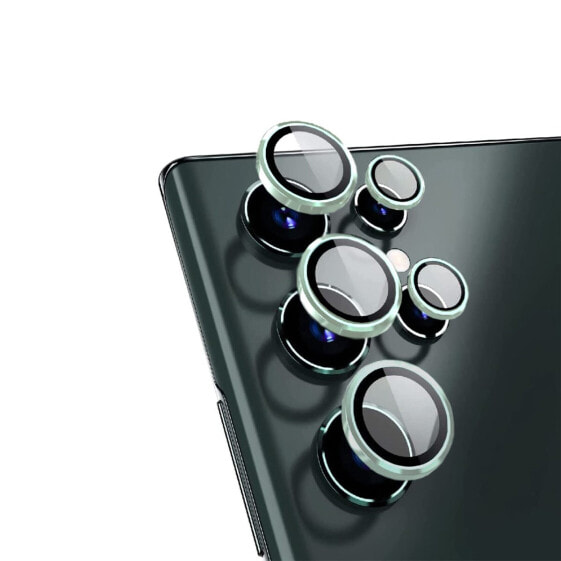 4smarts 540472 - Samsung - Galaxy S23 Ultra - Scratch resistant - Black - Transparent - 4 pc(s)