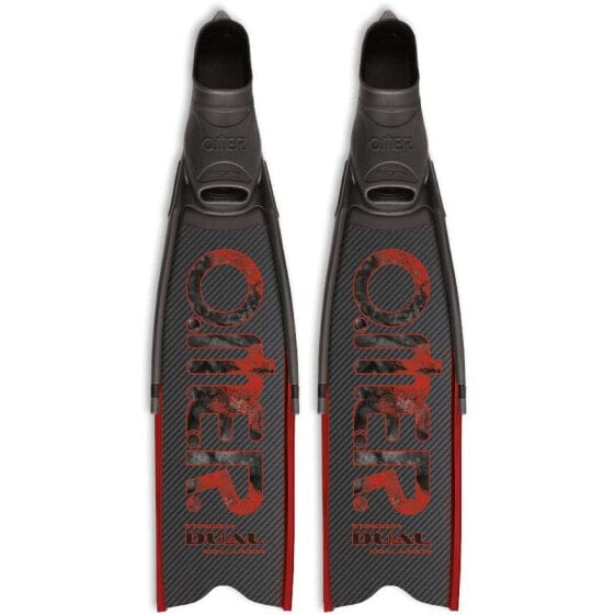 OMER Stingray Dual Carbon spearfishing fins