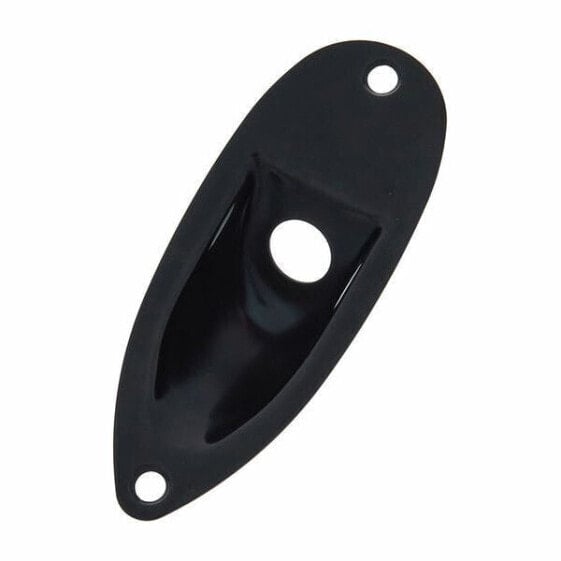 Harley Benton Parts Jack Plate Black ST