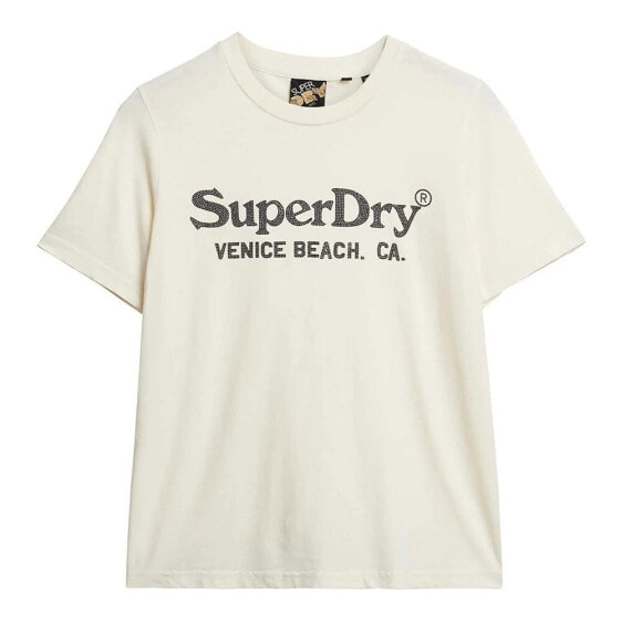 SUPERDRY Metallic Venue Relaxed short sleeve T-shirt