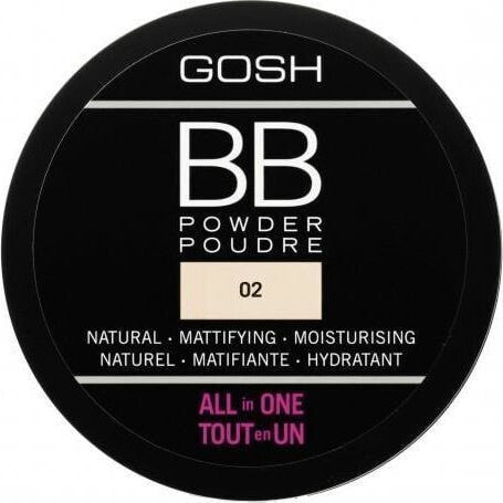 Пудра компактная GOSH BB 02 Sand 6.5 г