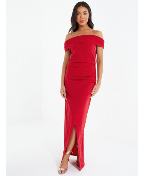 Women's Bardot Evening Dress