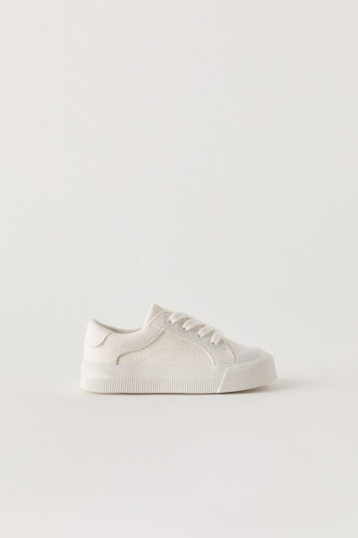 Cotton sneakers