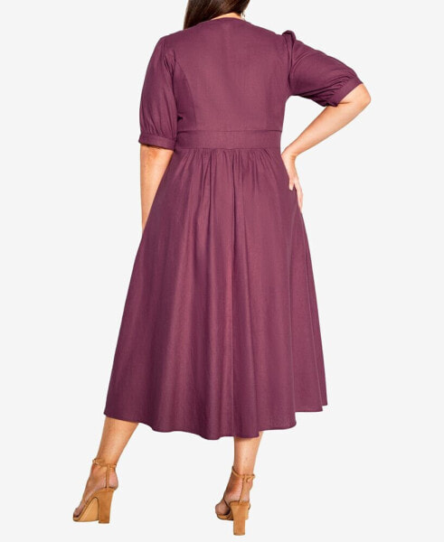 Plus Size Sunset Stroll Dress