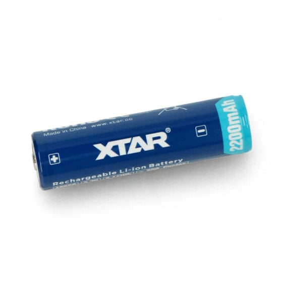 Литий-ионный аккумулятор XTAR 18650 - 2200 мАч