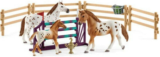 Figurka Schleich Zestaw treningowy koń Appaloosa