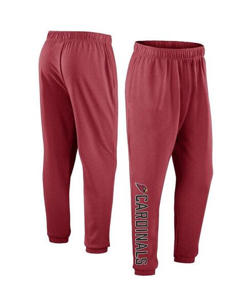 Men's Cardinal Arizona Cardinals Chop Block Fleece Sweatpants