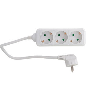 Удлинитель REV Ritter REV 0512342555 1.4 m 3 AC outlet(s) Indoor Type F White 250 V