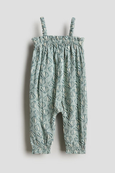 Patterned Cotton Romper Suit