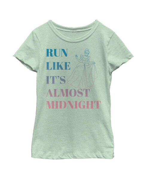 Girls Cinderella Run Like It's Midnight T-Shirt