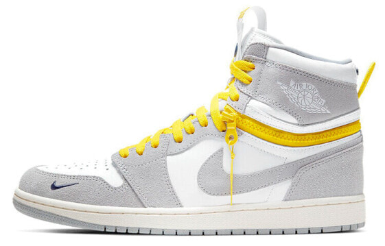 Jordan Air Jordan 1 high switch "light smoke grey" 减震防滑 高帮 复古篮球鞋 男款 烟灰 / Кроссовки Jordan Air Jordan CW6576-100