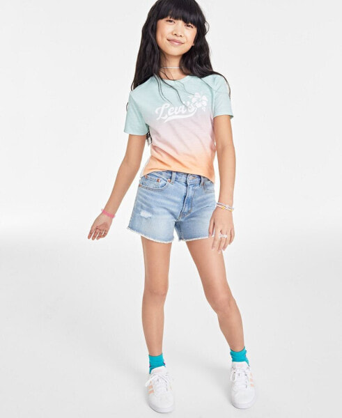 Шорты Levi's Mini Mom High Rise