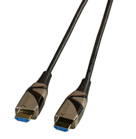 Techly ICOC-HDMI-HY2-070 - 70 m - HDMI Type A (Standard) - HDMI Type A (Standard) - 3D - Audio Return Channel (ARC) - Black