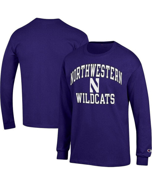 Men's Purple Northwestern Wildcats High Motor Long Sleeve T-shirt