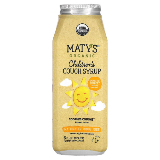 Organic Children's Cough Syrup, Ages 1+, 6 fl oz (177 ml)
