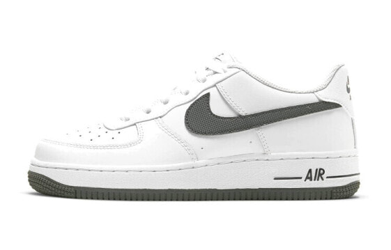 Nike Air Force 1 Low 低帮 板鞋 GS 白深灰 / Кроссовки Nike Air Force 1 Low GS DJ4617-100