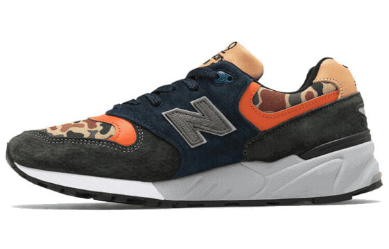 Кроссовки мужские New Balance NB 999 Duck Camo черно-коричневые