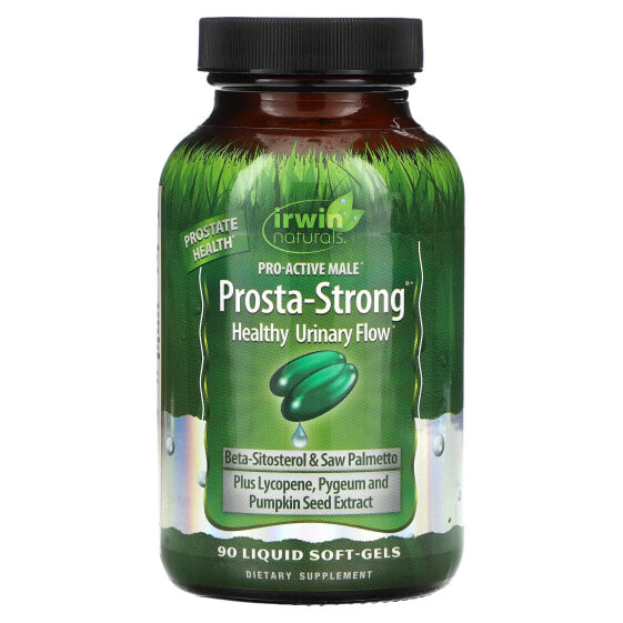 Pro-Active Male, Prosta-Strong, Healthy Urinary Flow, 90 Liquid Soft-Gels