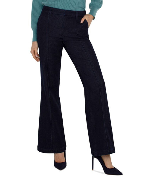 Women's Pintucked Trouser Jeans