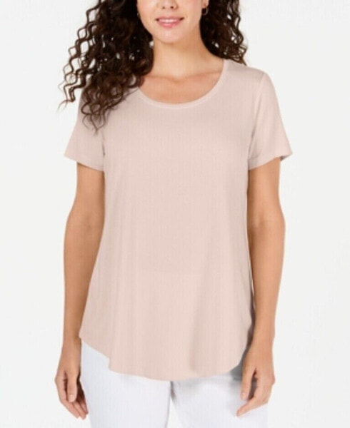 Топ JM Collection ScoopNeck Polished Nude