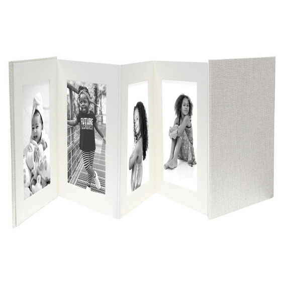 DEKNUDT Leporello 8x13x18 cm Linen 8 Photos Photo photo frame