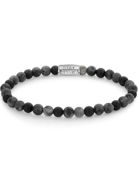 Rebel & Rose Bracelet Grey Rocks RR-60084-S-XS ladies