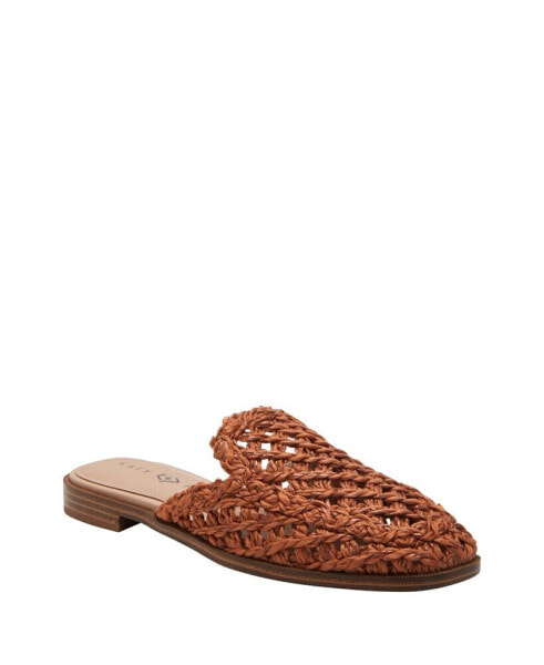 Women's Woven Slip-On Mules