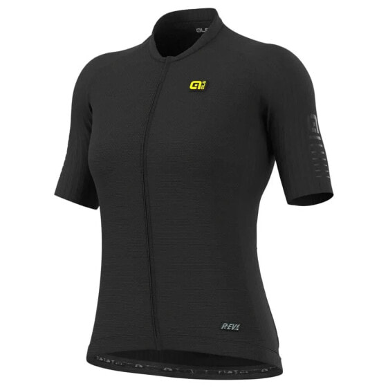 ALE R-EV1 Silver Cooling short sleeve jersey