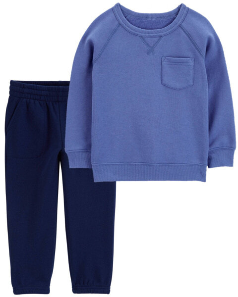 Toddler 2-Piece Fleece Pullover & Pants Set 3T