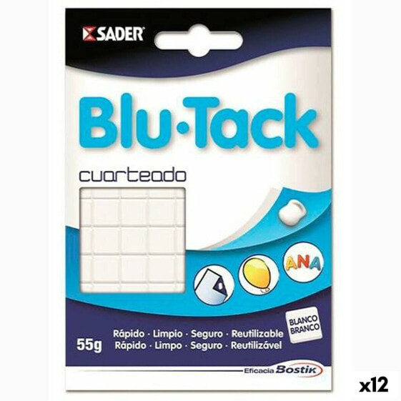 Белый клейкий комплект Bostik Blu Tack (12 штук)