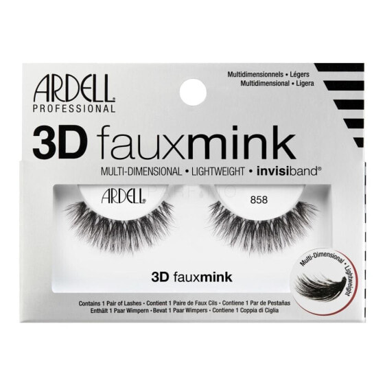 Ardell 3D Faux Mink 858 1 St. falsche wimpern für Frauen