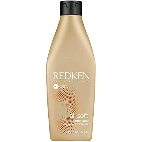 Redken All Soft Conditioner, Conditioner for Dry and Brittle Hair, Strengthens Tips, Gives Shine and Moisture, Anti-Hair Breakage Care with Argan Oil