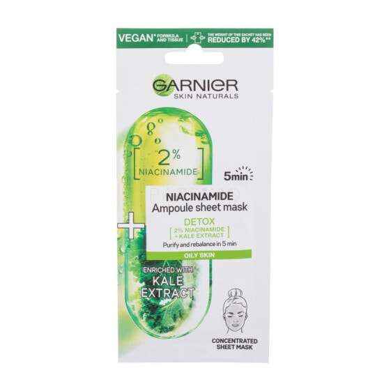 Garnier Skin Naturals Niacinamide Ampoule 1 St. gesichtsmaske für Frauen