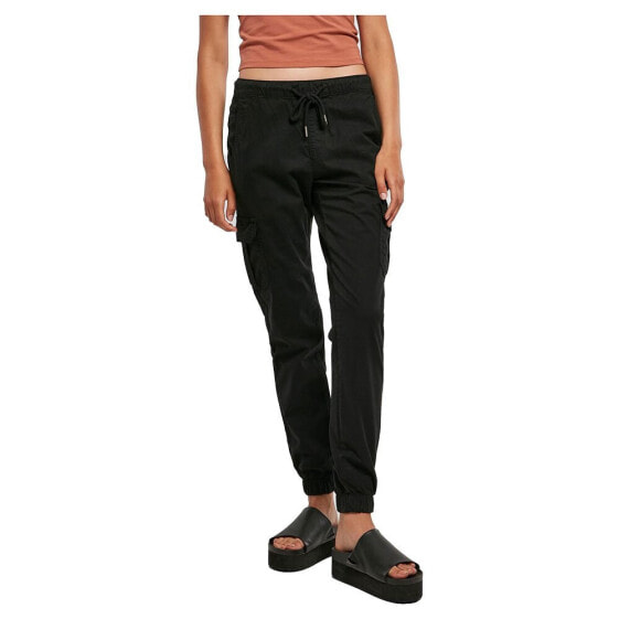 URBAN CLASSICS high waist cargo pants