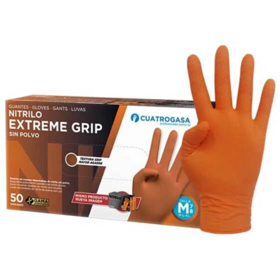 CUATRO GASA Extreme Grip Nitrile Glove 50 Units