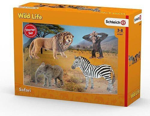 Фигурка Schleich Wild Animals Starter Set (590605) (Набор диких животных)