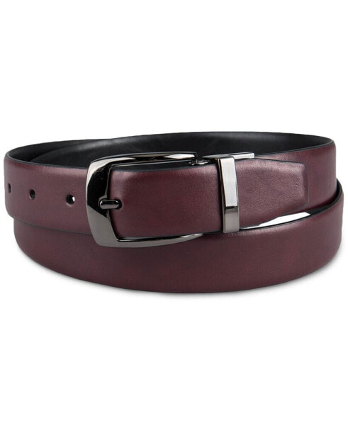 Men's Modern Reversible Dress Belt, Created for Macy's