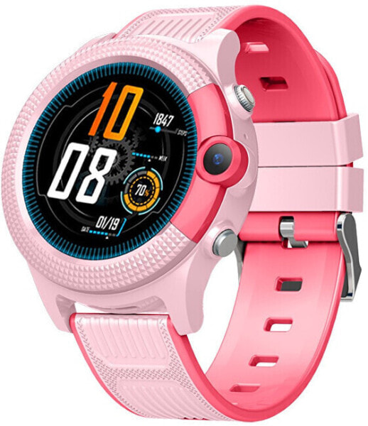 Dětské Smartwatch WD36P s GPS lokátorem a fotoaparátem - Pink