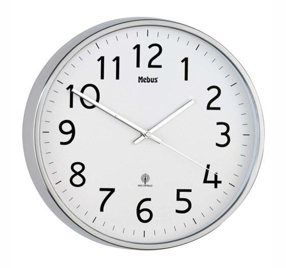 Часы настенные Mebus Silver Glass 30,5 см