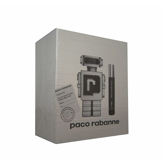 Парфюмерный набор мужской Paco Rabanne Phantom EDT 2 предмета