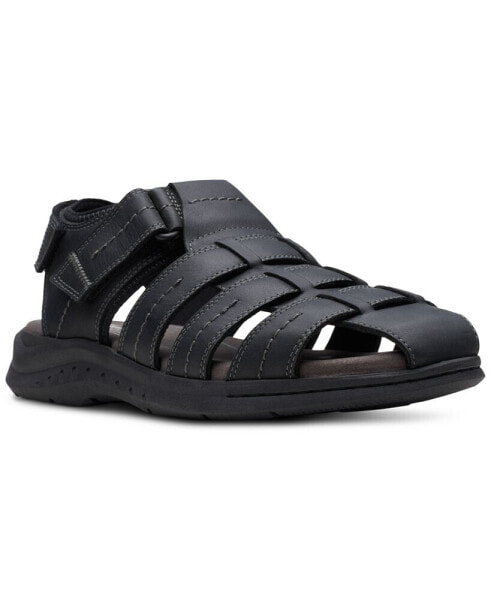 Men's Walkford Fish Tumbled Leather Sandals