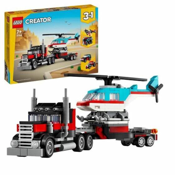 Playset Lego 31146 Creator Platform Truck with Helicopter 270 Pieces