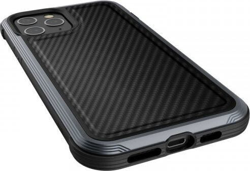 Чехол для смартфона X-Doria Raptic Lux для iPhone 12 Pro Max (Drop test 3m) (Black Carbon Fiber)