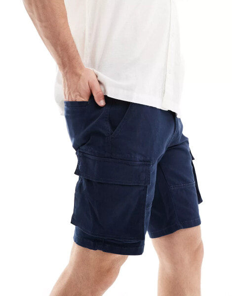 ONLY & SONS cargo short in navy