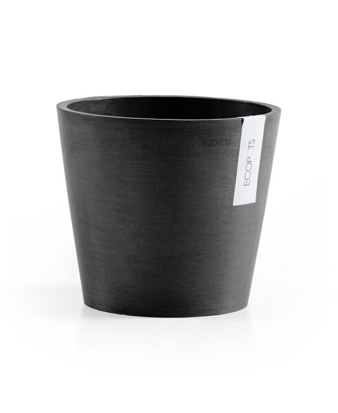 Eco pots Amsterdam Modern Round Planter with Water Reservoir, 12in