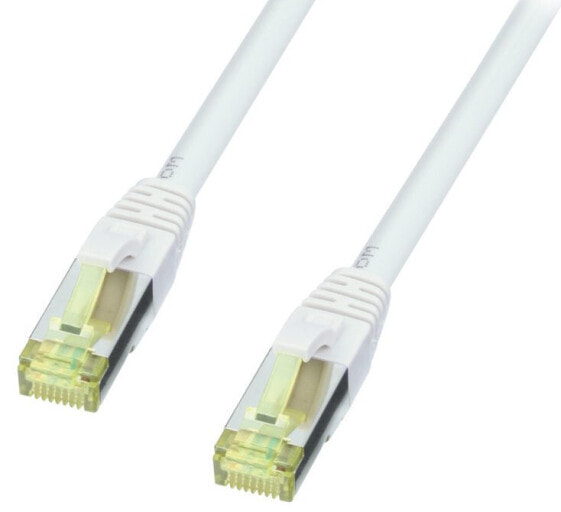 Lindy 0.3m RJ45 S/FTP LSZH Cable - Grey - 0.3 m - Cat7 - SF/UTP (S-FTP) - RJ-45 - RJ-45