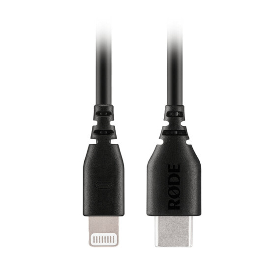 Кабель мужской-мужской RØDE SC21 0.3 м Lightning - USB C - черный